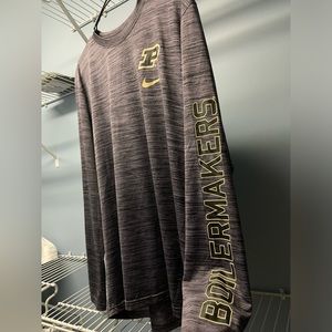 Nike Tee Dri-Fit Long Sleeve Purdue Boilermakers